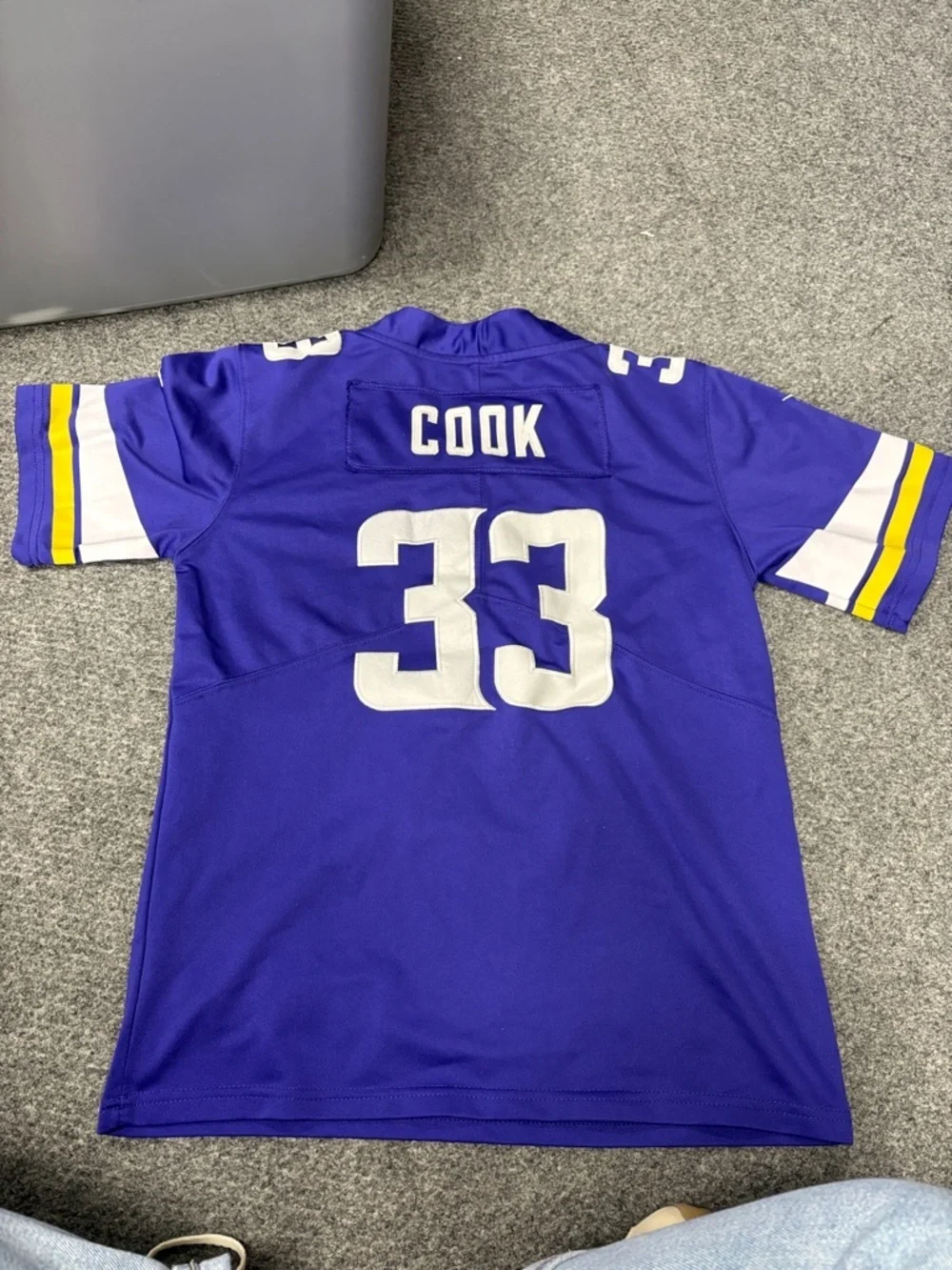 Nike Kids Minnesota Vikings Purple #33 Football Jersey